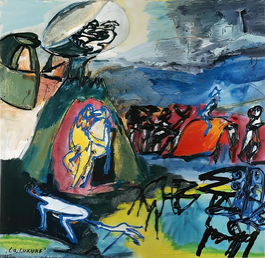 La Luxure, hommage à Bruegel